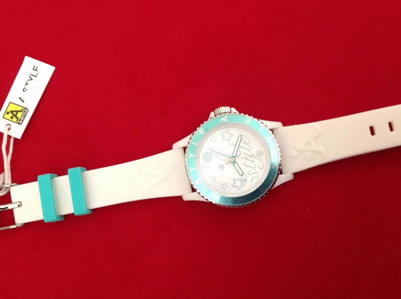 A-Style - Orologio Colore Rosa-Celeste [Outlet]