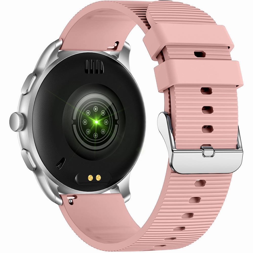 Active Pro Call  Connect Smart Watch Box Set with 3 Band Options Silver
