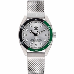 Adidas Men's Watch - Originals Silver Tone Dial Stainless Steel Bracelet | AOFH22503