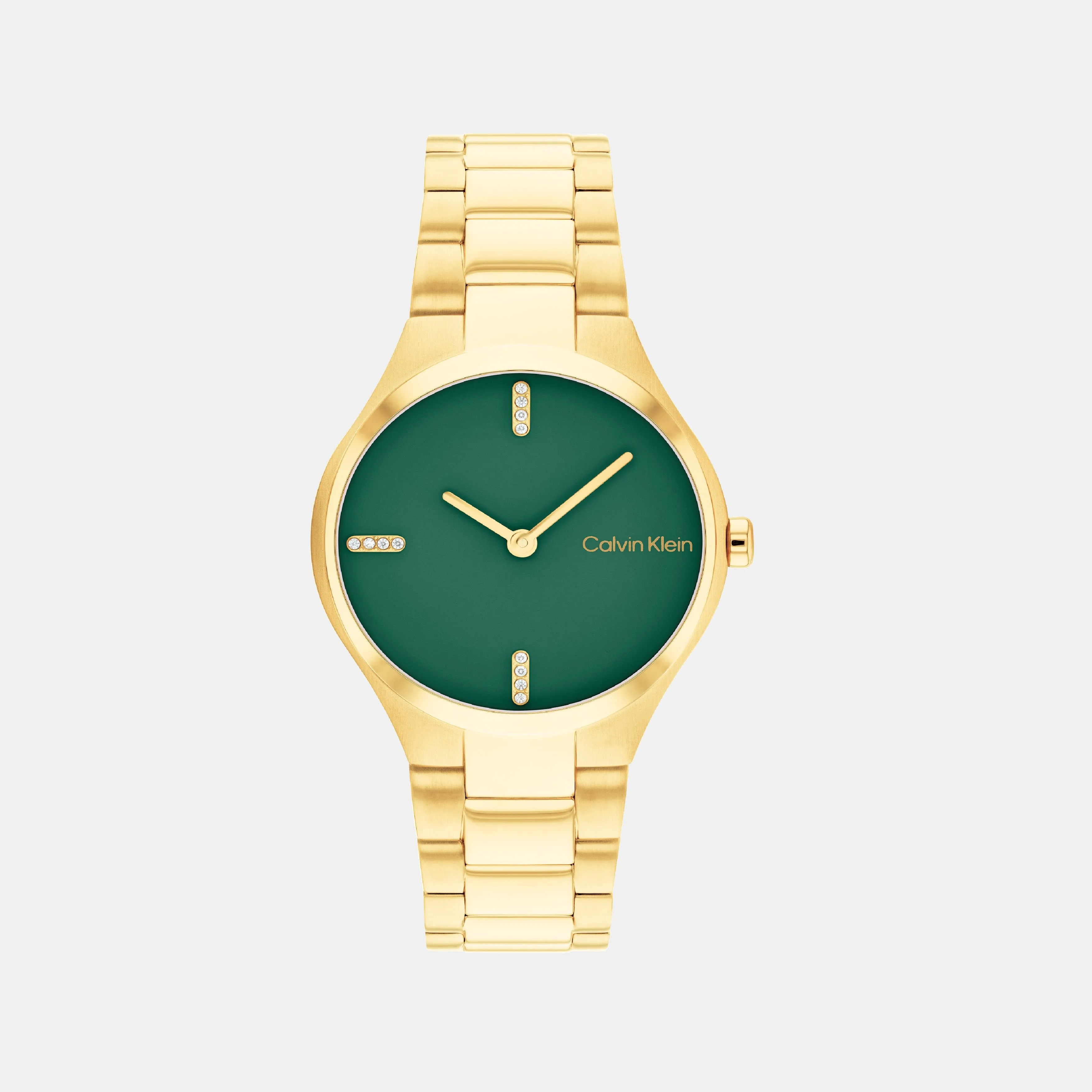Admire Women Green Analog Stainless Steel Watch 25200333