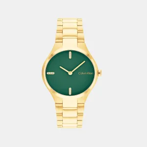 Admire Women Green Analog Stainless Steel Watch 25200333