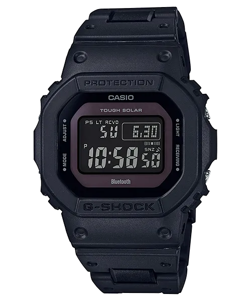 Advanced G-Shock 5600 Men's Watch with Bluetooth Connectivity and Tough Solar Power GWB5600BC-1B