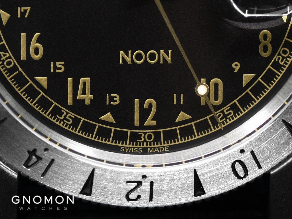 Airman Vintage NOON Black Ref. GL0377