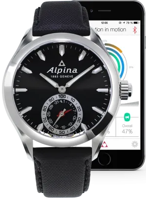 Alpina Watch Horological Smartwatch Motion X Quartz