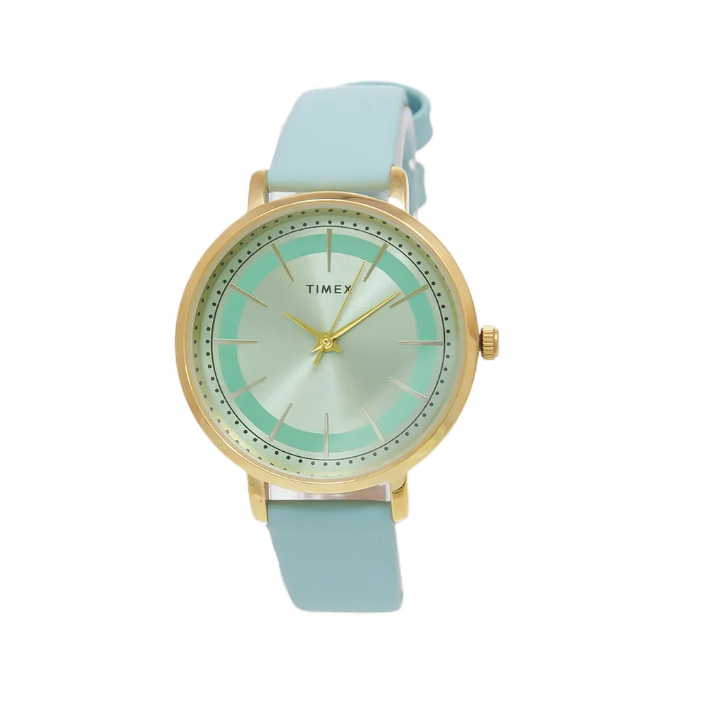 Amity 3-Hand 34mm Leather Band