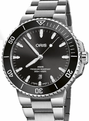 Aquis Date Black - Bracelet - 41.5mm - Ref. 01 733 7787 4154-07 8 22 04PEB