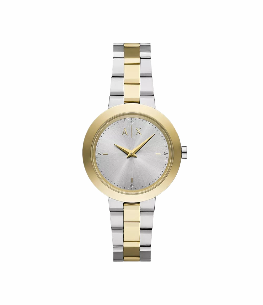 Armani Exchange - Womens Two-Hand Two-Tone Watch