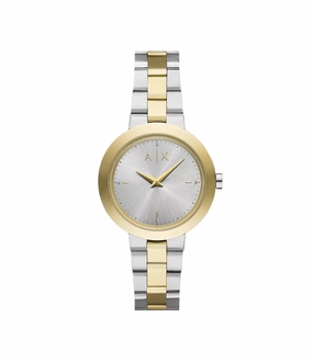 Armani Exchange - Womens Two-Hand Two-Tone Watch