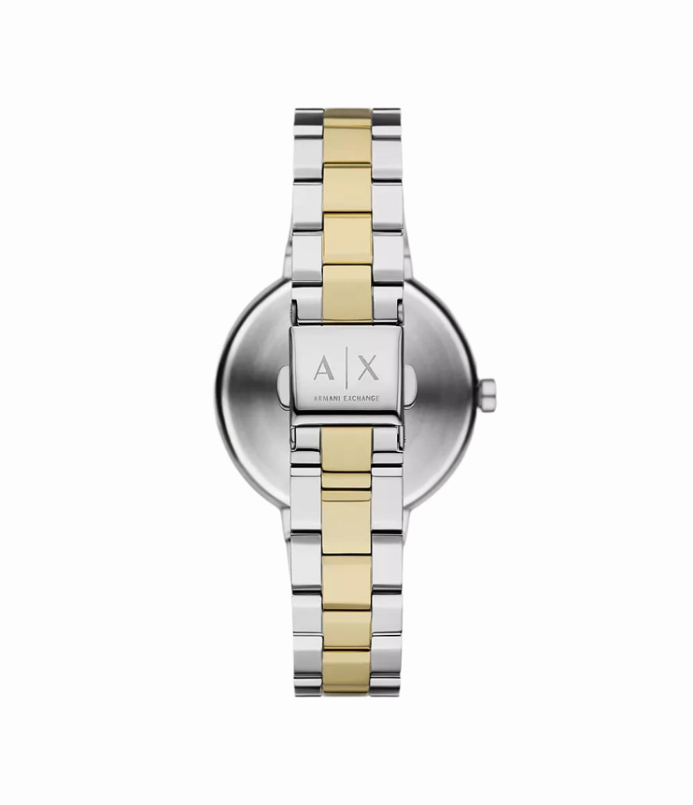 Armani Exchange - Womens Two-Hand Two-Tone Watch