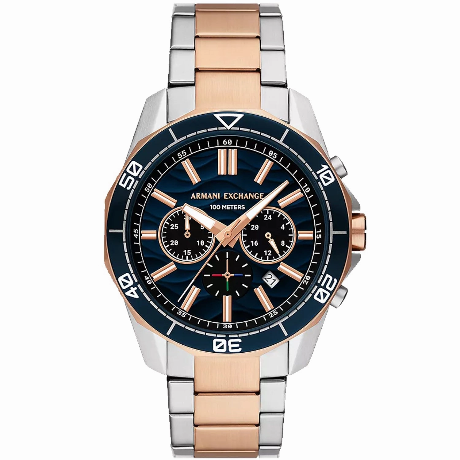 Armani Exchange Men's Spencer Black Dial Watch