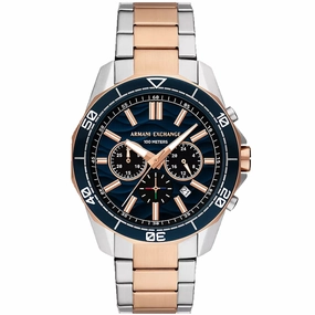 Armani Exchange Men's Spencer Black Dial Watch