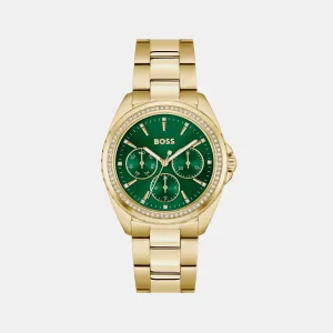 Atea Women's Green Chronograph Stainless Steel Watch 1502714