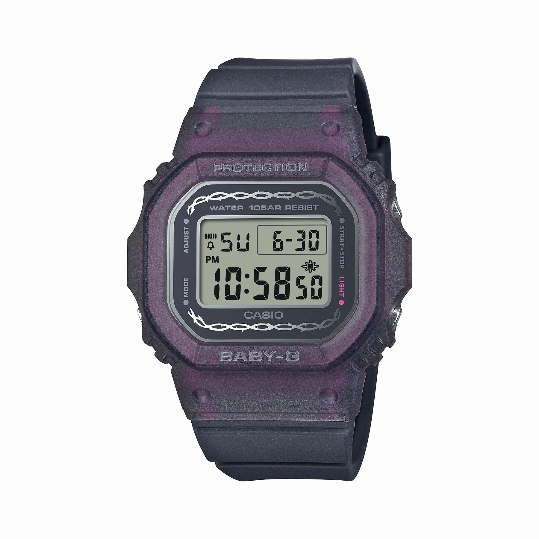 Baby G BGD-565 Series Black Resin Band Watch BGD565RS-8D
