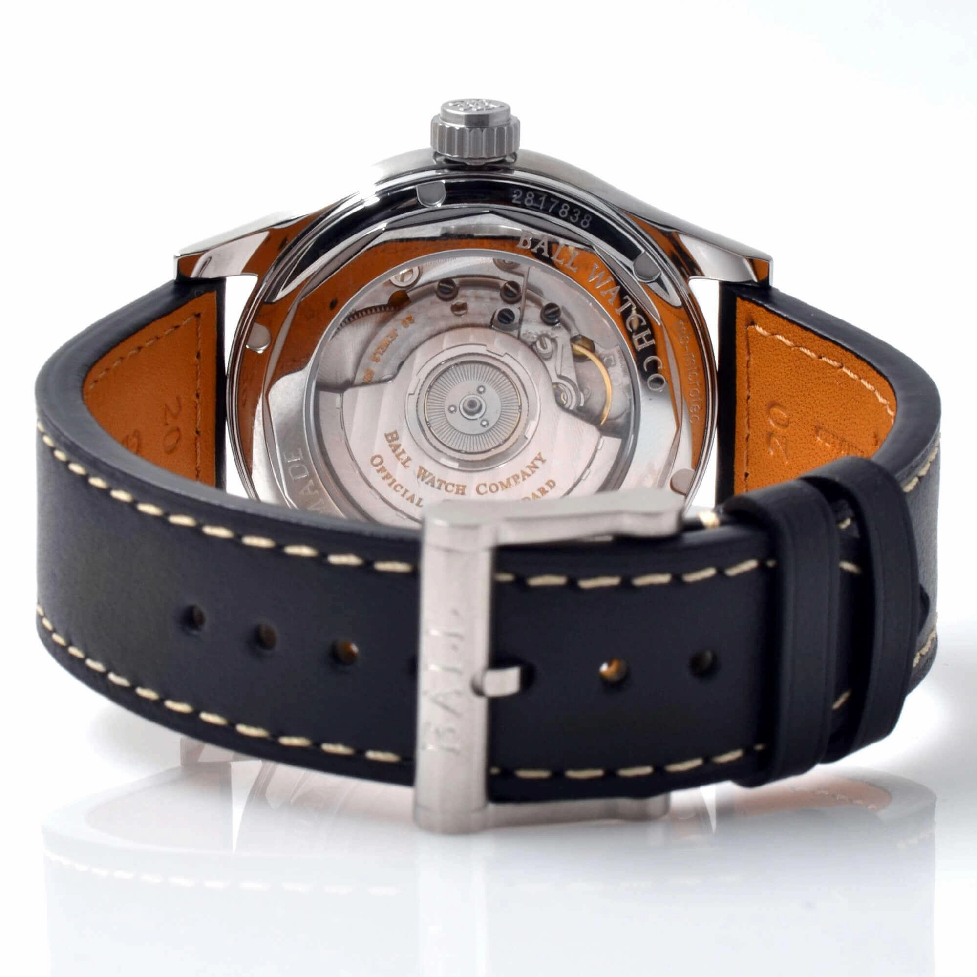 Ball Men's Automatic Watch - Engineer Master II Voyager Black Strap | GM2126C-LJ-BK