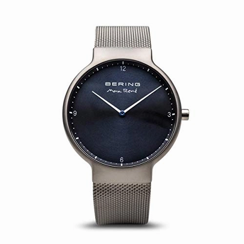 Bering Max Ren Brushed Grey Mesh Watch
