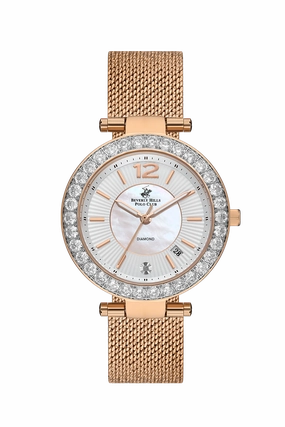 BHPC - BP3589C.420 - Ladies 3 Hands Glass Diamond