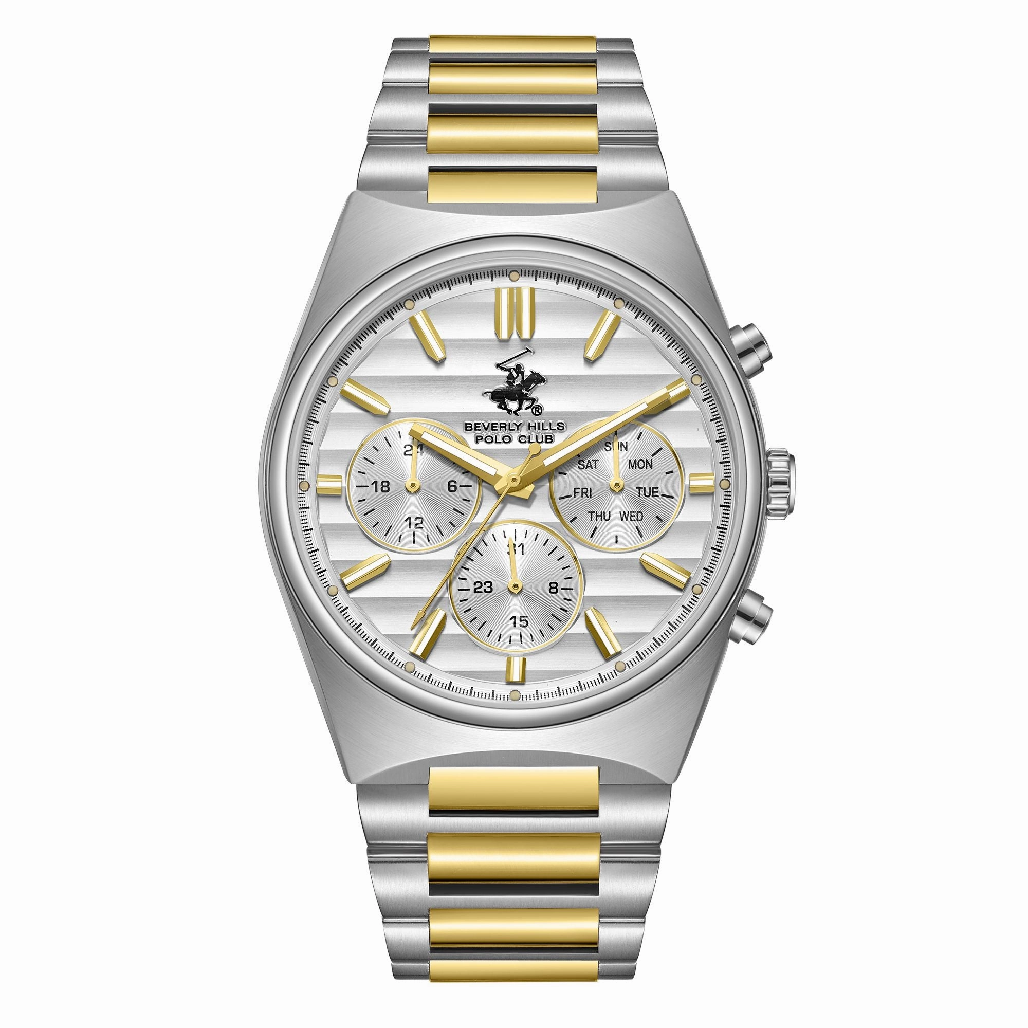 BHPC-BP3744X.330 - Stainless Steel Multifunction Watch For Men