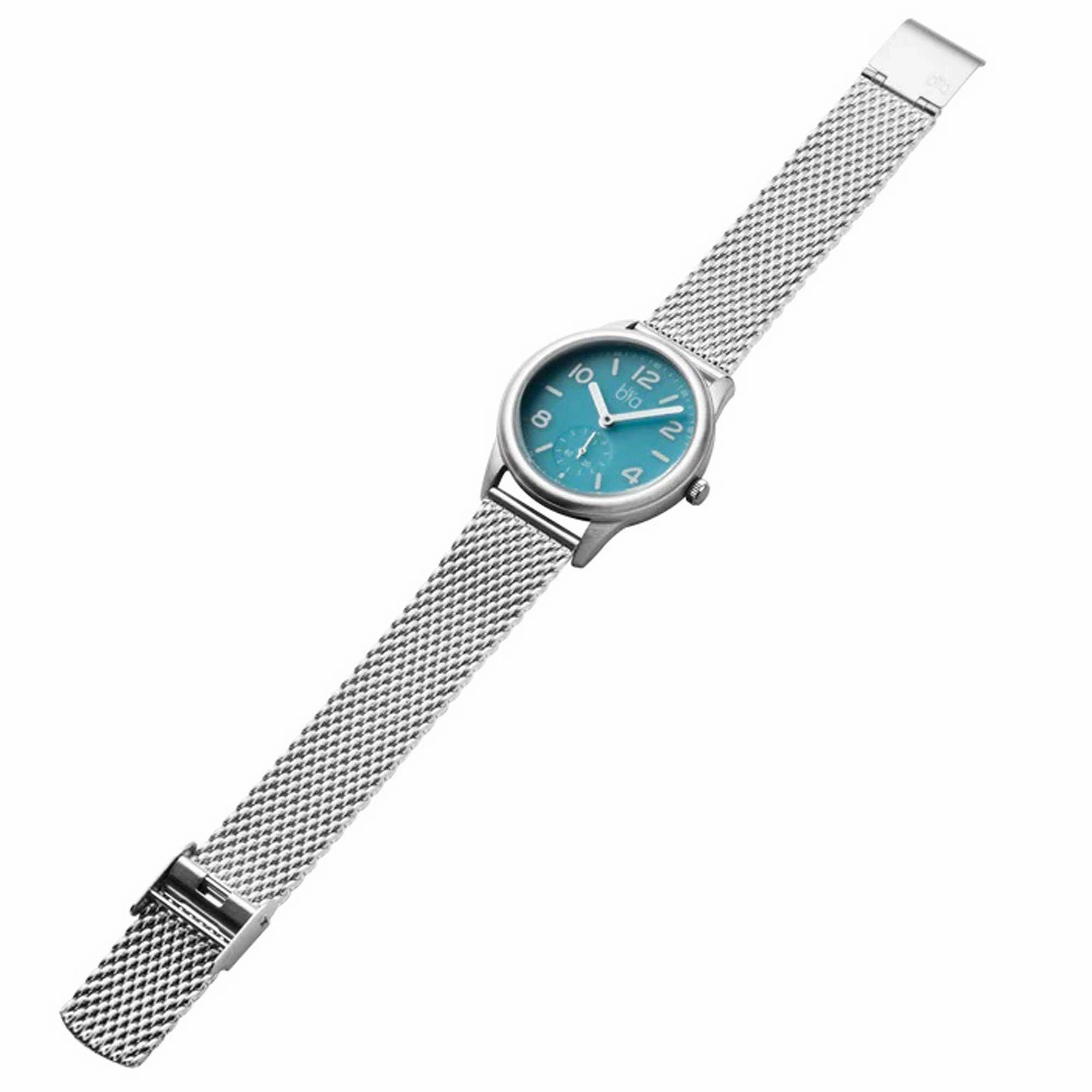 BIA Women's Watch - Suffragette Japanese Quartz Silver Steel Mesh Bracelet | B1012