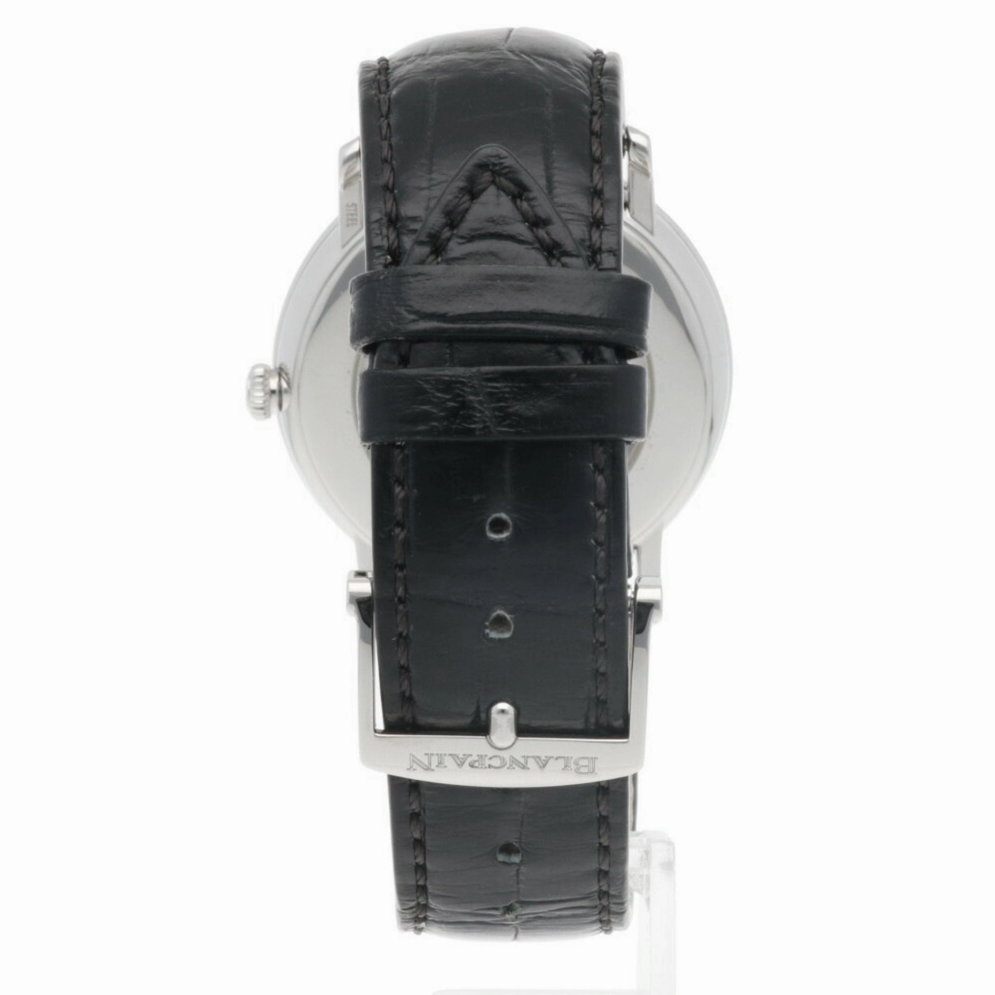Blancpain Villeret  Stainless Steel Wristwatch (Pre-Owned)
