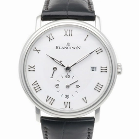 Blancpain Villeret  Stainless Steel Wristwatch (Pre-Owned)