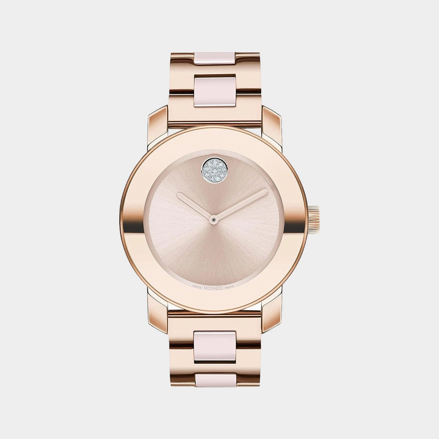 Bold Ceramic Women's Analog Stainless Steel Watch 3600799
