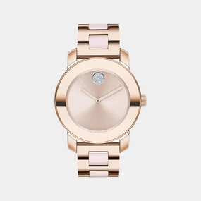Bold Ceramic Women's Analog Stainless Steel Watch 3600799