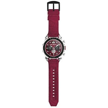 BTECH Unisex Tatto Tribal Analog Multifunction Movement Silicone Strap Band Wrist Watch