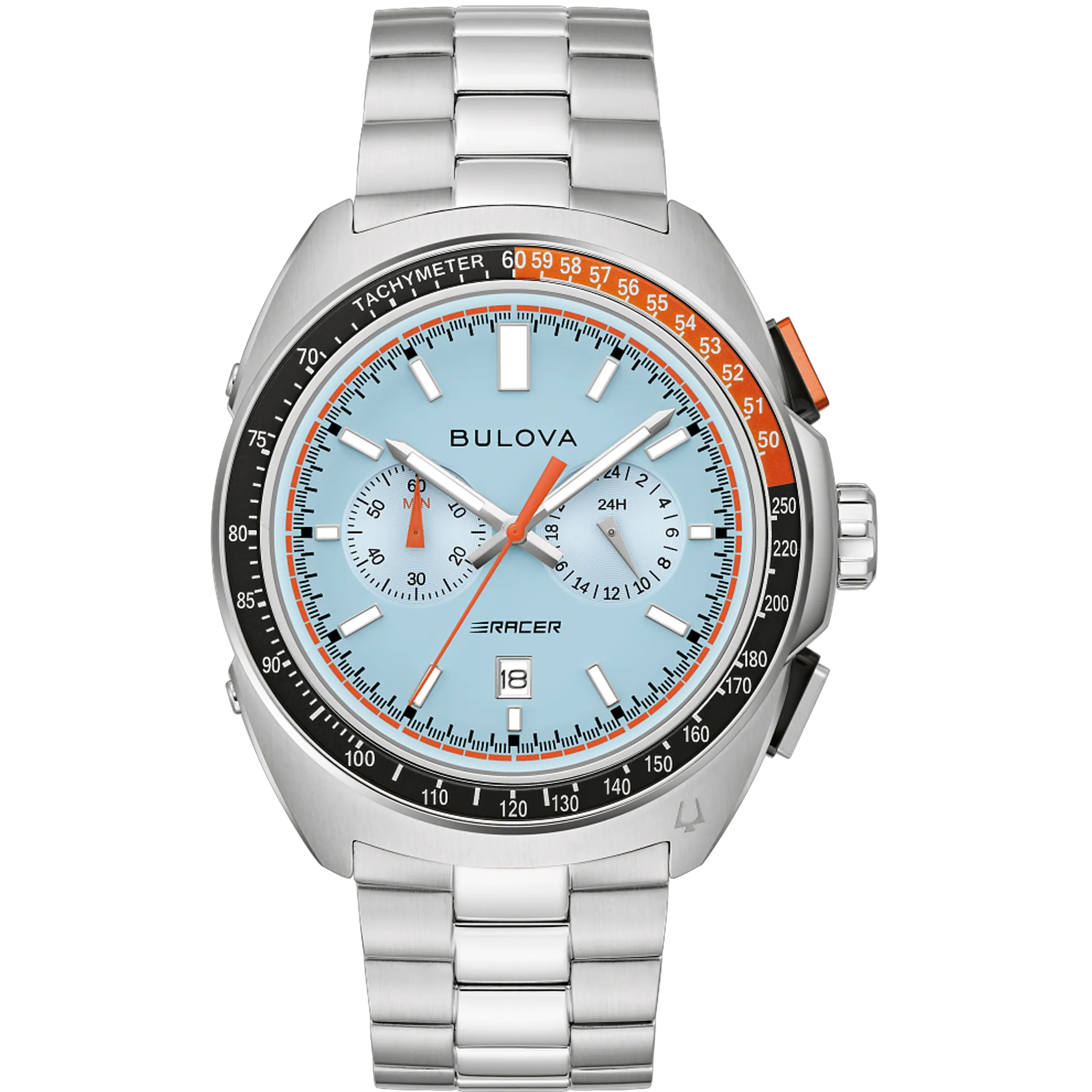 BULOVA Racer Chronograph - Ice Blue Dial 98B432