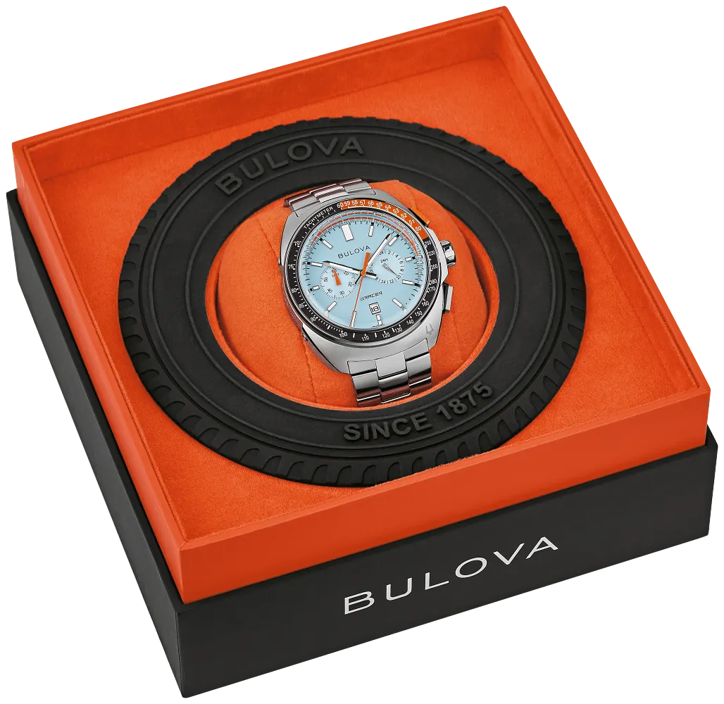 BULOVA Racer Chronograph - Ice Blue Dial 98B432