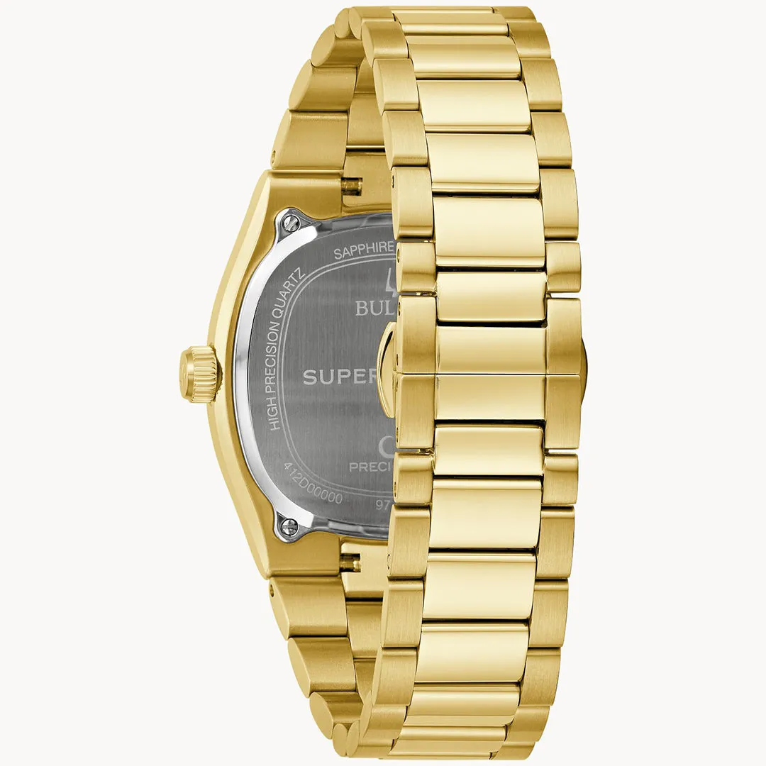 BULOVA uper Seville HPQ Precisionist Quartz 37.5mm 97B223