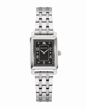 Bulova Frank Sinatra "The Very Thought of You" 33MM Black Dial Watch 96L341