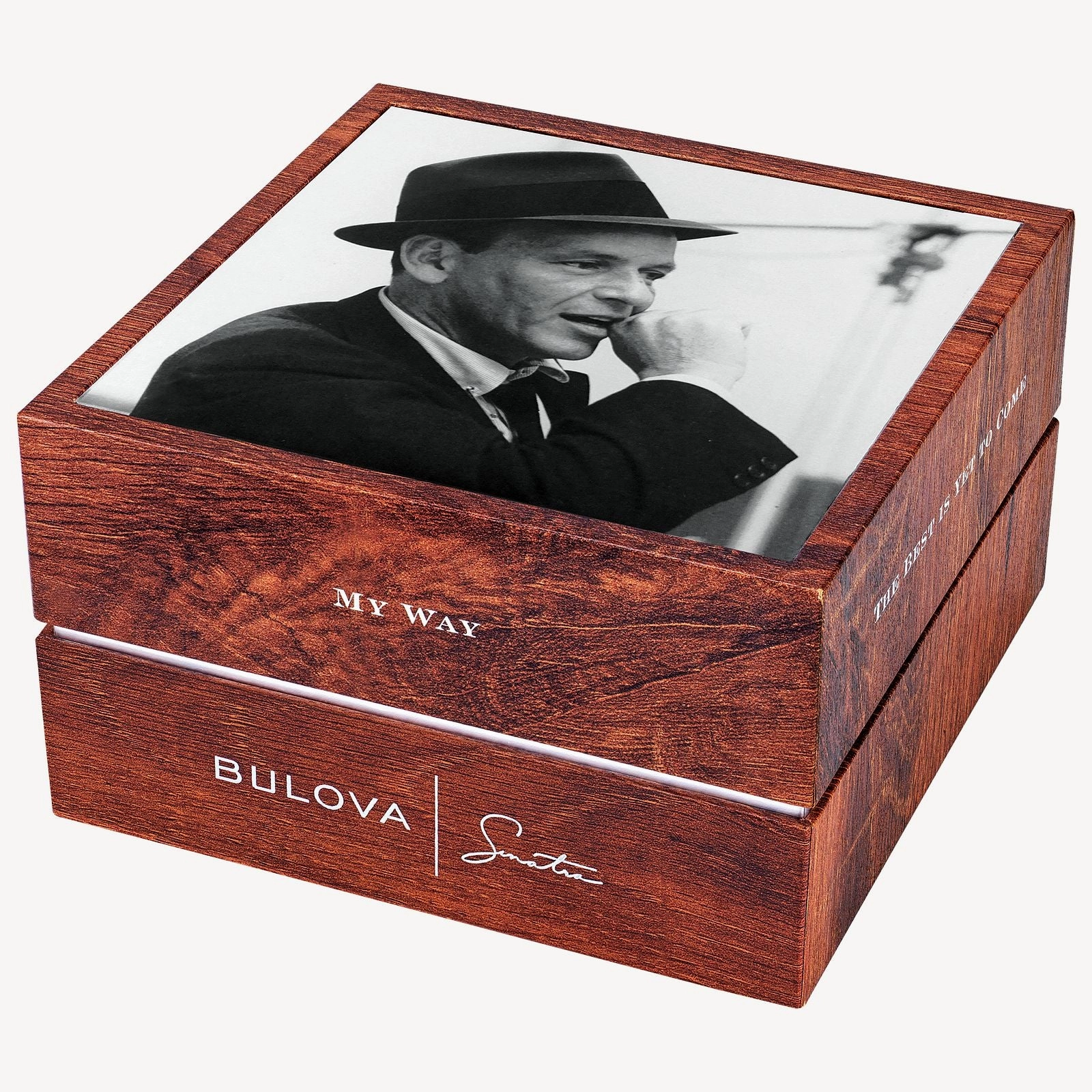 Bulova Frank Sinatra "The Very Thought of You" 33MM Black Dial Watch 96L341