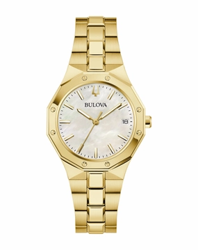 Bulova Prestige Classic White Dial Stainless Steel Watch 97M119