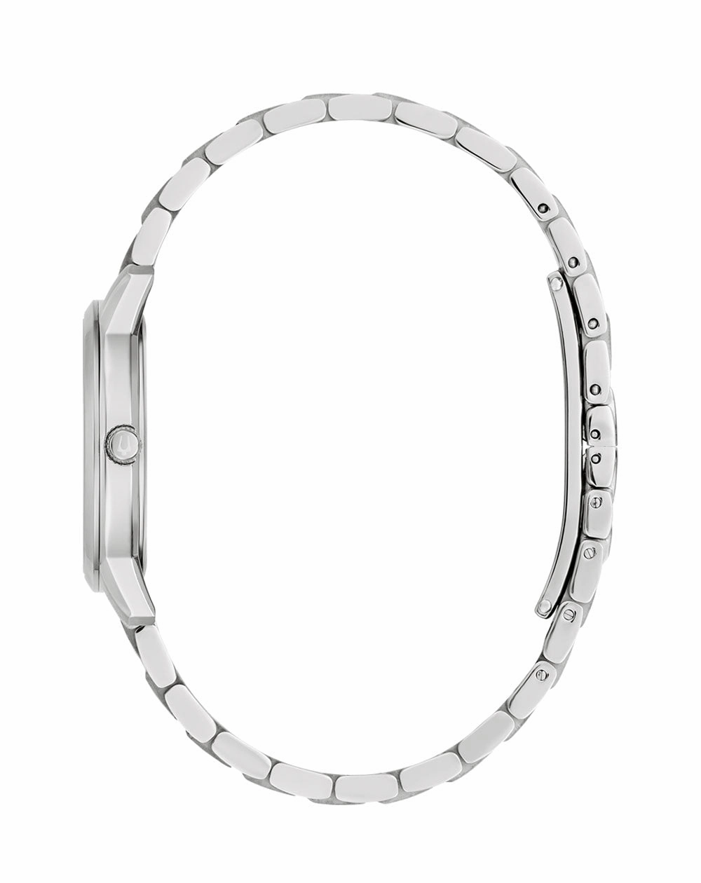 Bulova Timeless Elegance Stainless Steel Womens Watch Model 96P233