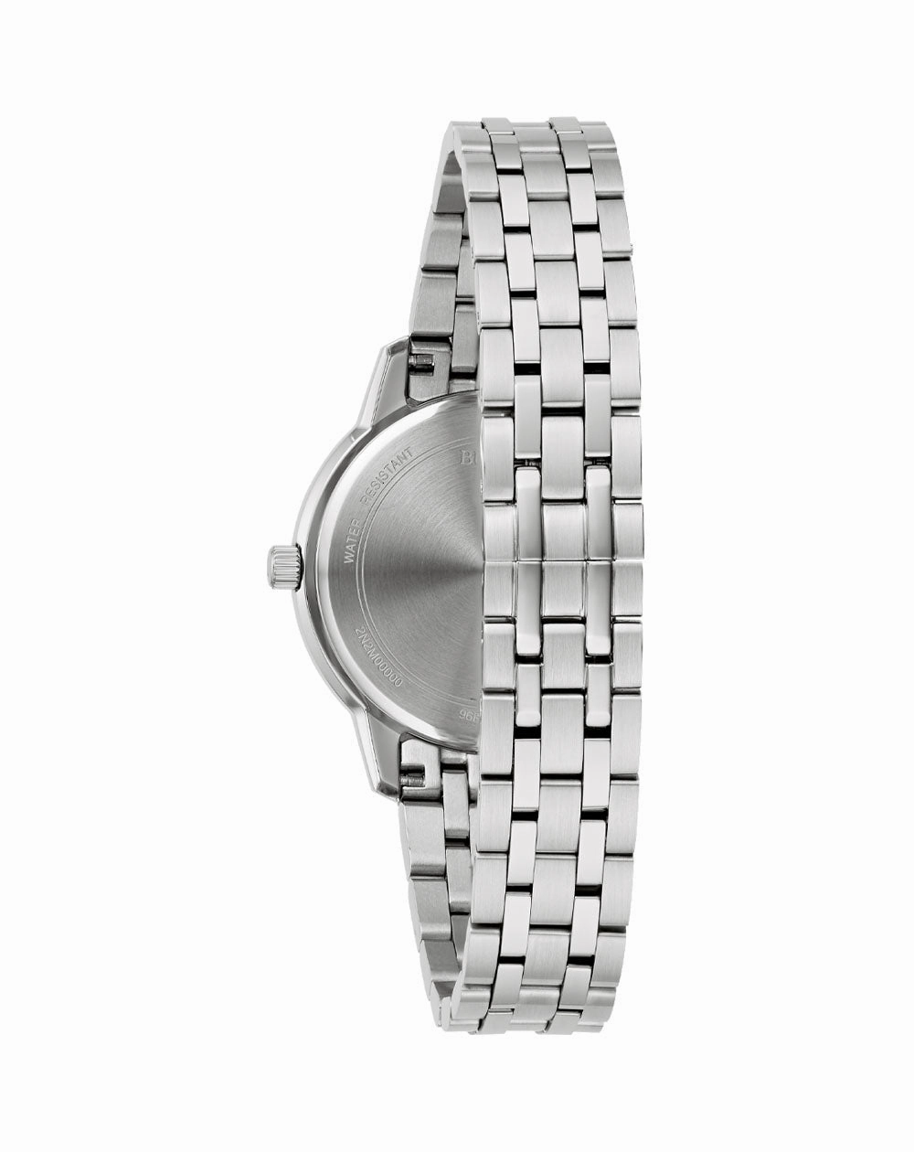 Bulova Timeless Elegance Stainless Steel Womens Watch Model 96P233