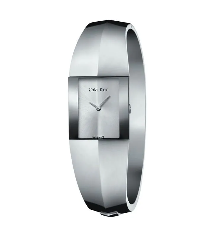 Calvin Klein -  Shape orologio donna argento misura medium K7C2M116