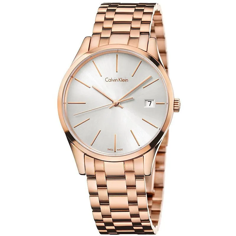 Calvin Klein - Time orologio donna argento K4N23646