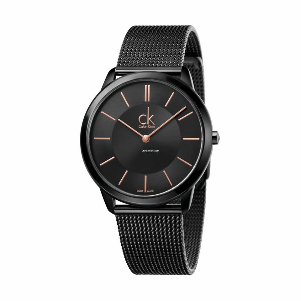 Calvin Klein -  Minimal orologio uomo argento K3M21421