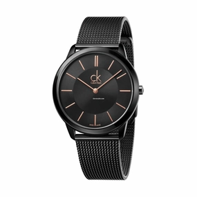 Calvin Klein -  Minimal orologio uomo argento K3M21421