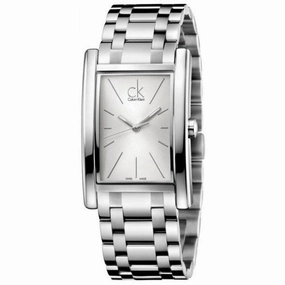 Calvin Klein - Refine orologio uomo argento K4P21146