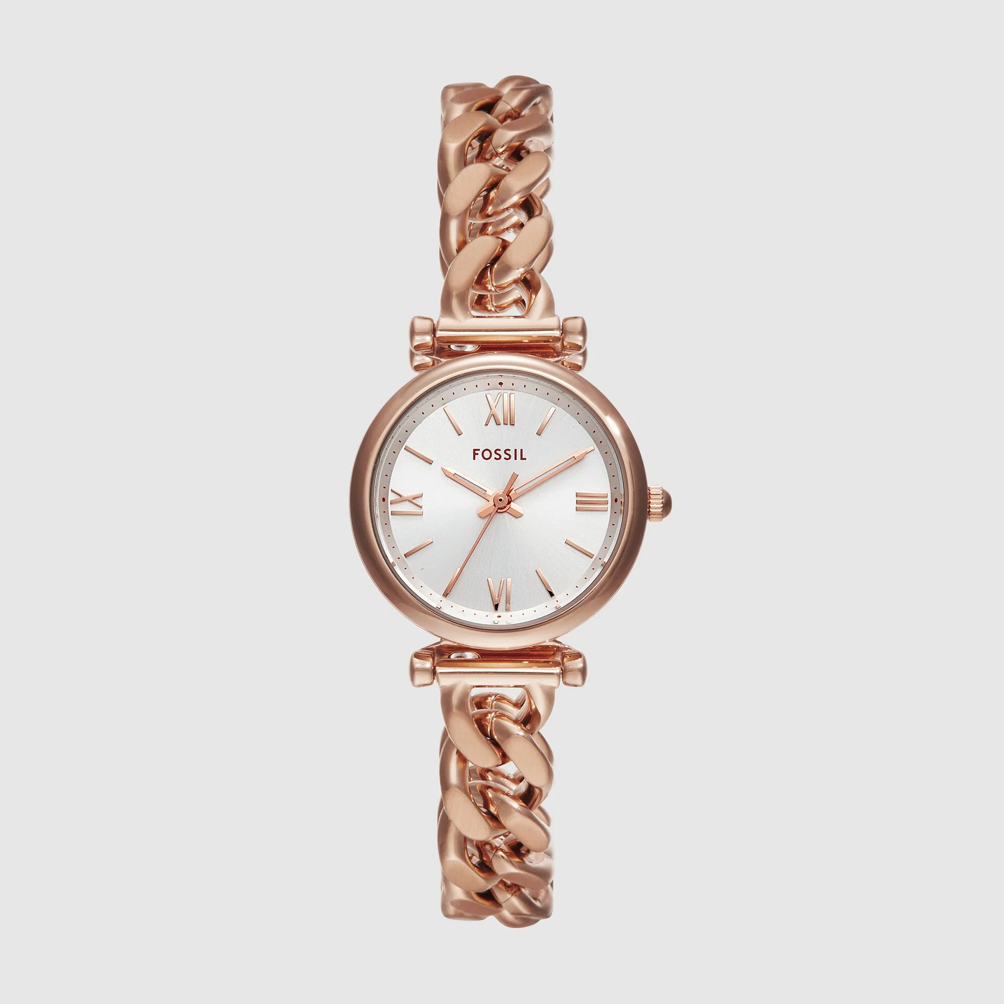 Carlie Women Quartz Silver Dial Analog Stainless Steel Watch ES5330