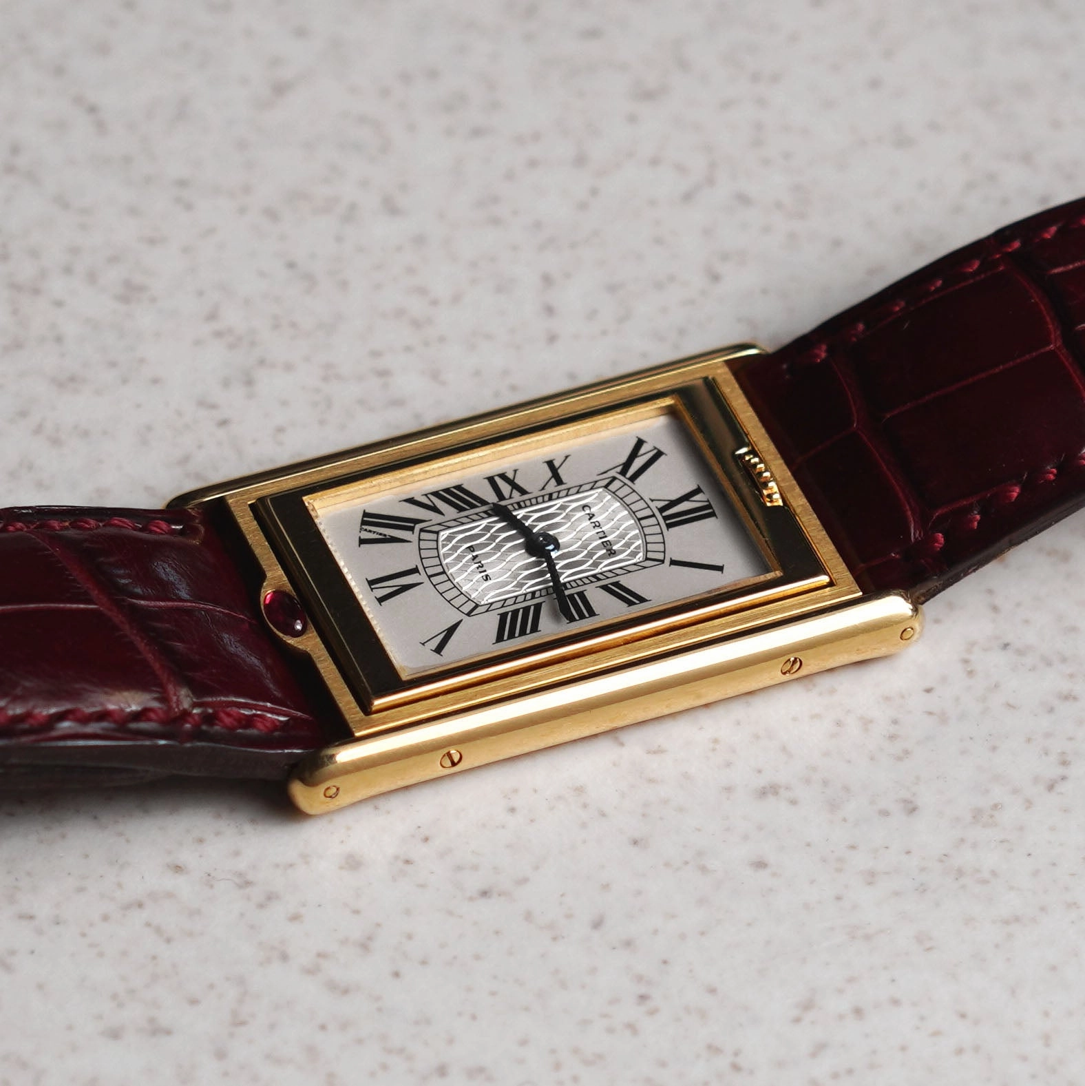 Cartier Tank Basculante 150th Anniversary 'I Love Cartier' Limited Edition, Yellow Gold