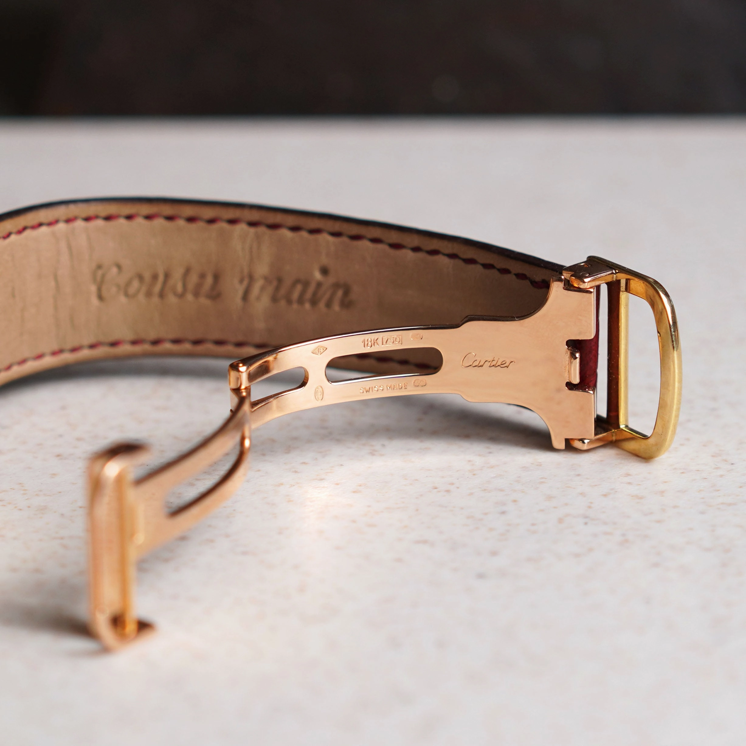 Cartier Tank Basculante 150th Anniversary 'I Love Cartier' Limited Edition, Yellow Gold