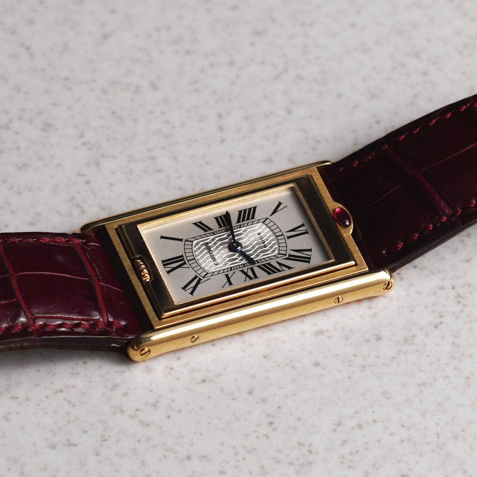 Cartier Tank Basculante 150th Anniversary 'I Love Cartier' Limited Edition, Yellow Gold