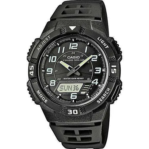 Casio AQ-S800W-1B Black Solar Powered Watch for Men