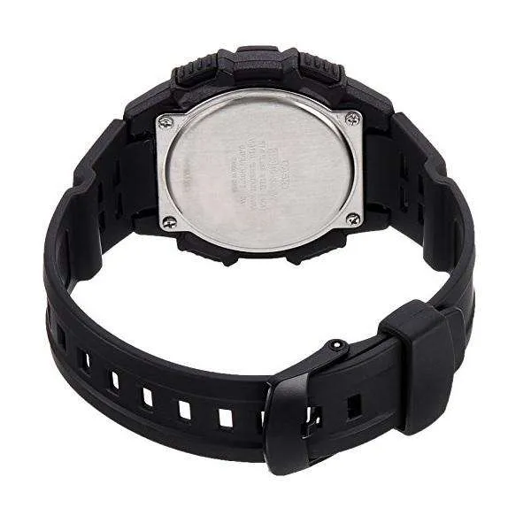 Casio AQ-S800W-1B Black Solar Powered Watch for Men