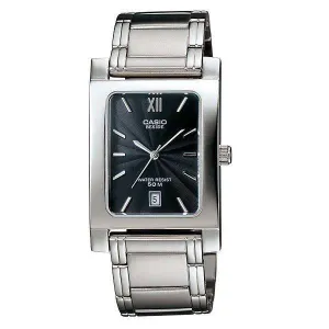 Casio BEM-100D-1AVDF Silver Stainless Watch for Men and Women