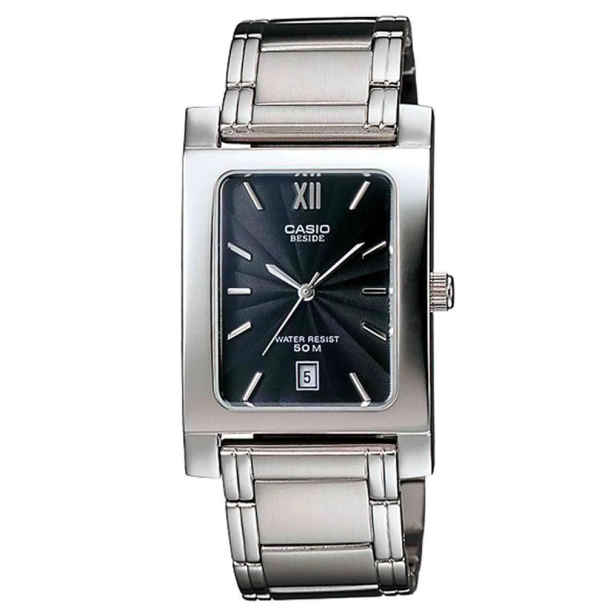 Casio BEM-100D-1AVDF Silver Stainless Watch for Men and Women