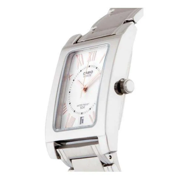Casio BEM-100D-7A3VDF Silver Stainless Watch for Men and Women