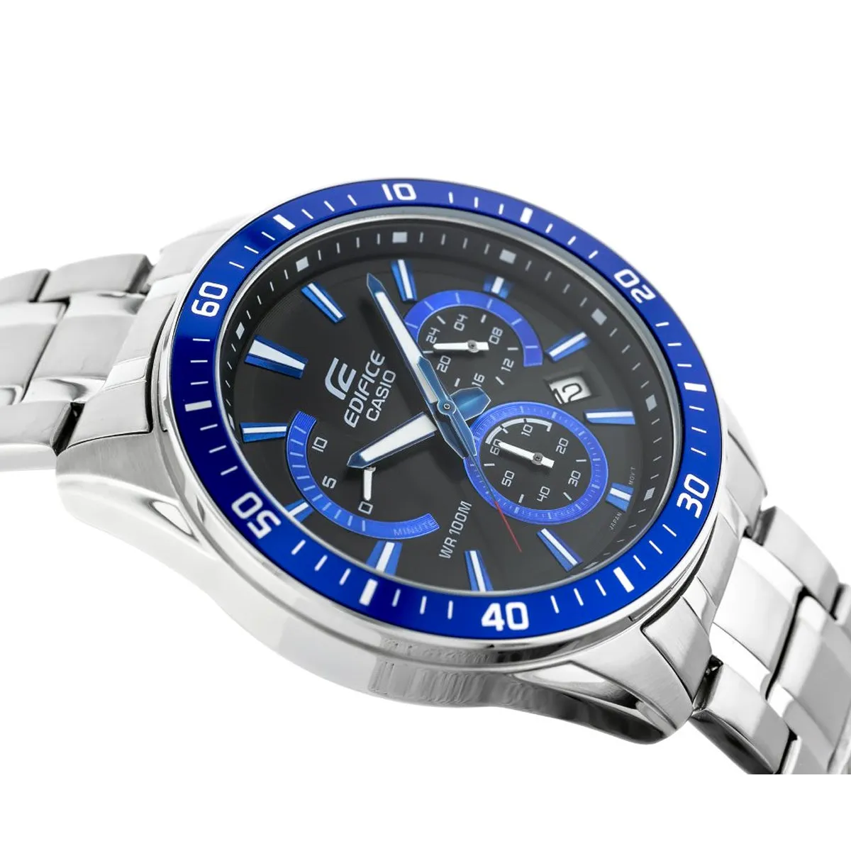 Casio Edifice EFR-552D-1A2 Chronograph Stainless Steel Strap Watch For Men